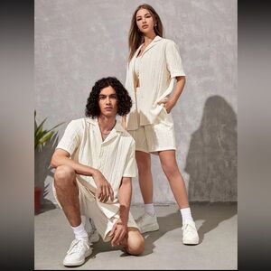 Unisex SHEIN T-shirt and Short Set